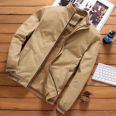 Antonios Autumn Bomber Jacket - AntoniosClothing - Yellow