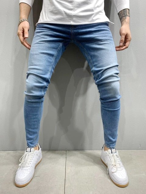 Antonios Ben Skinny Jeans - AntoniosClothing - Light blue