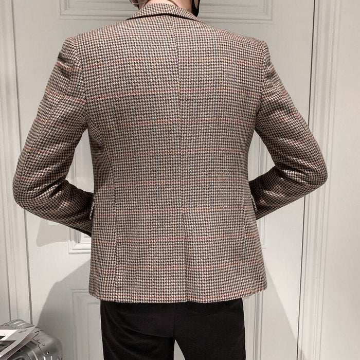 Antonio Business Blazer - AntoniosClothing - Brown