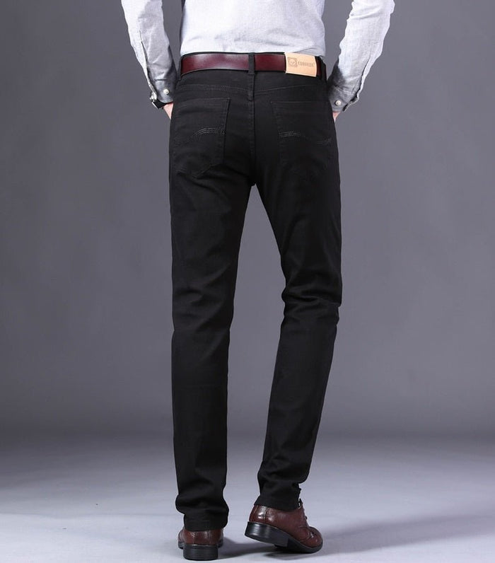 Antonios Business Casual Black Jeans - AntoniosClothing - Black