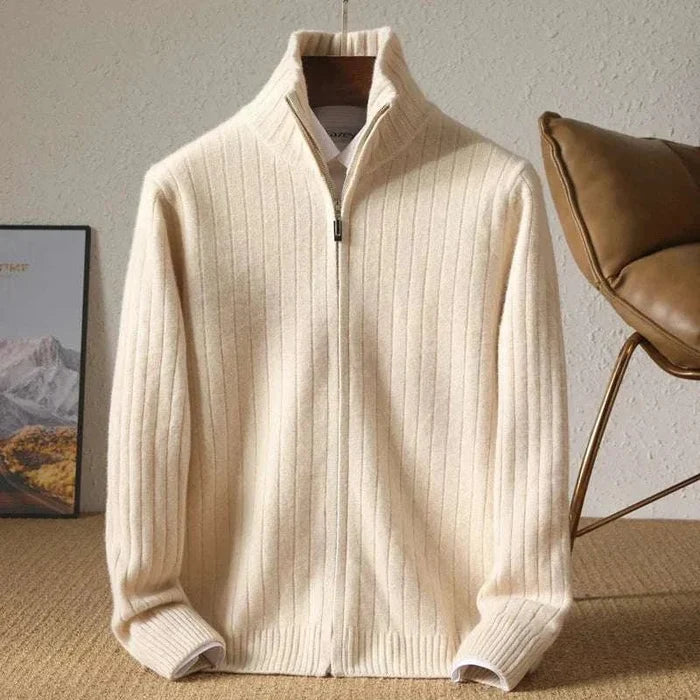 Antonios business casual cardigan - AntoniosClothing - Blue