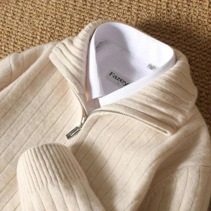 Antonios business casual cardigan - AntoniosClothing - Blue