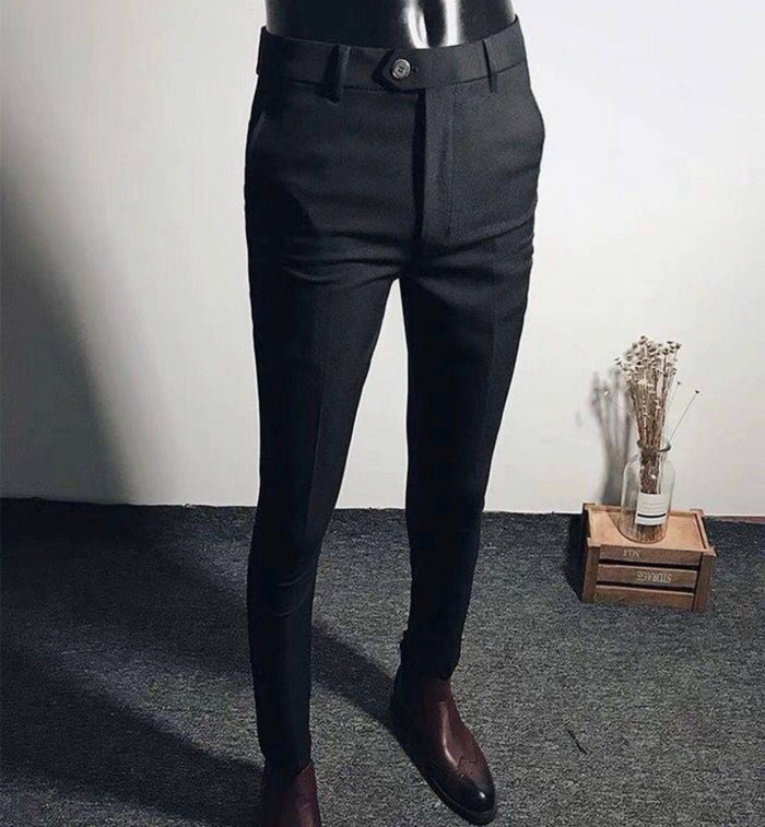 Antonio Business Trousers - AntoniosClothing - black