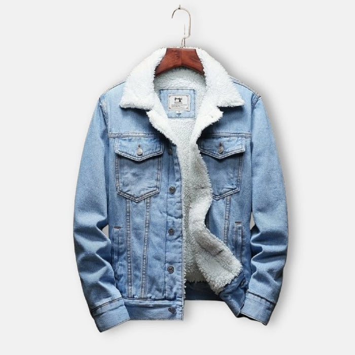 Antonio Casual Denim Jacket - AntoniosClothing - Light