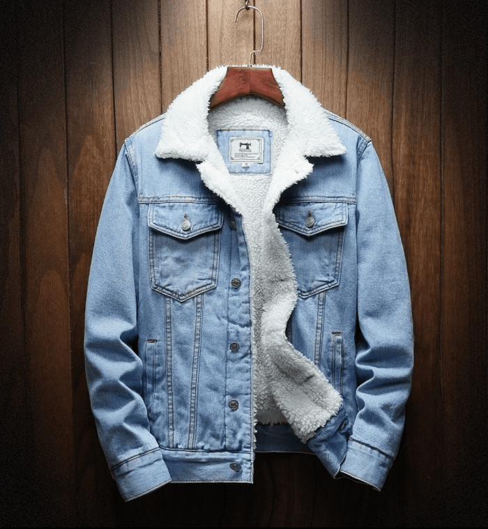 Antonio Casual Denim Jacket - AntoniosClothing - Light