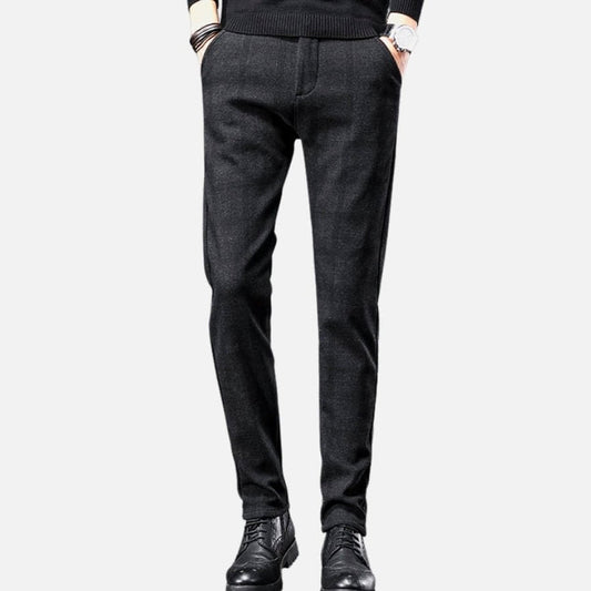 Antonios England Casual Pants - AntoniosClothing - Black