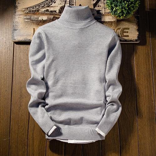 Antonios Fine Cotton Sweater - AntoniosClothing - Grey