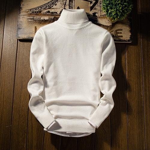 Antonios Fine Cotton Sweater - AntoniosClothing - White