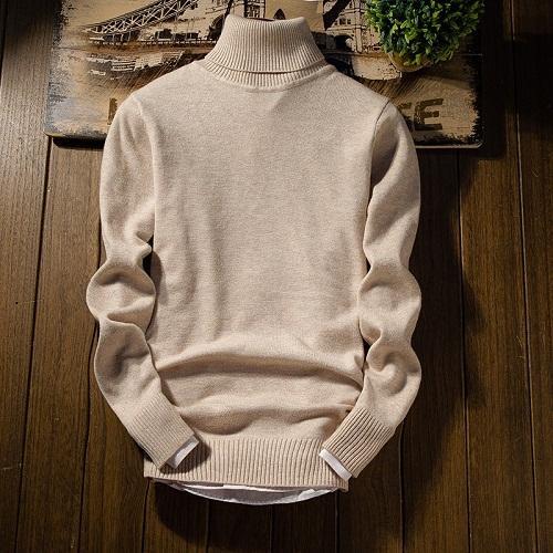 Antonios Fine Cotton Sweater - AntoniosClothing - Beige