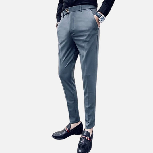 Antonios Gray Casual Outfit Pants - AntoniosClothing - Gray