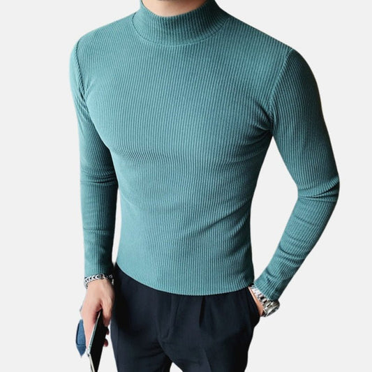Antonios Hombre Slim Fit Sweater - AntoniosClothing - green