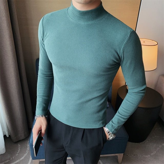 Antonios Hombre Slim Fit Sweater - AntoniosClothing - green