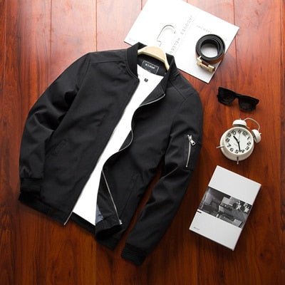 Antonio Bomber Jacket - AntoniosClothing - Black