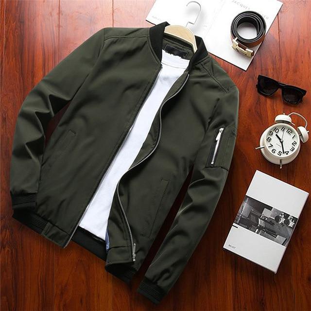 Antonio Bomber Jacket - AntoniosClothing - Green