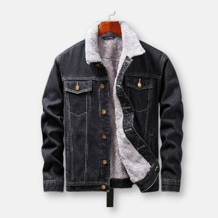 Antonios London Denim Jacket - AntoniosClothing - black