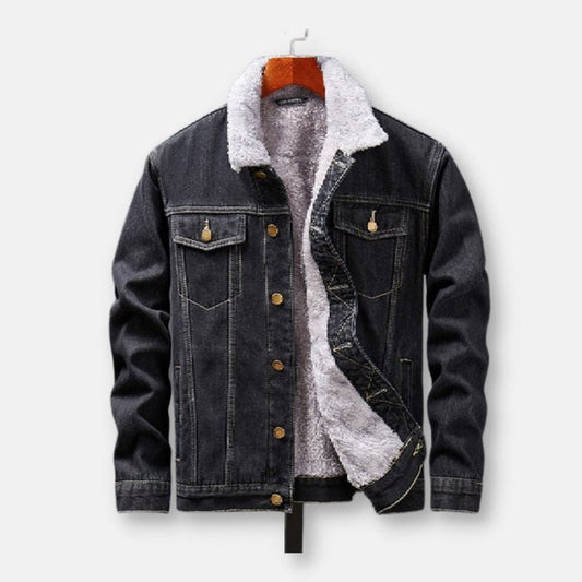 Antonios London Denim Jacket - AntoniosClothing - black
