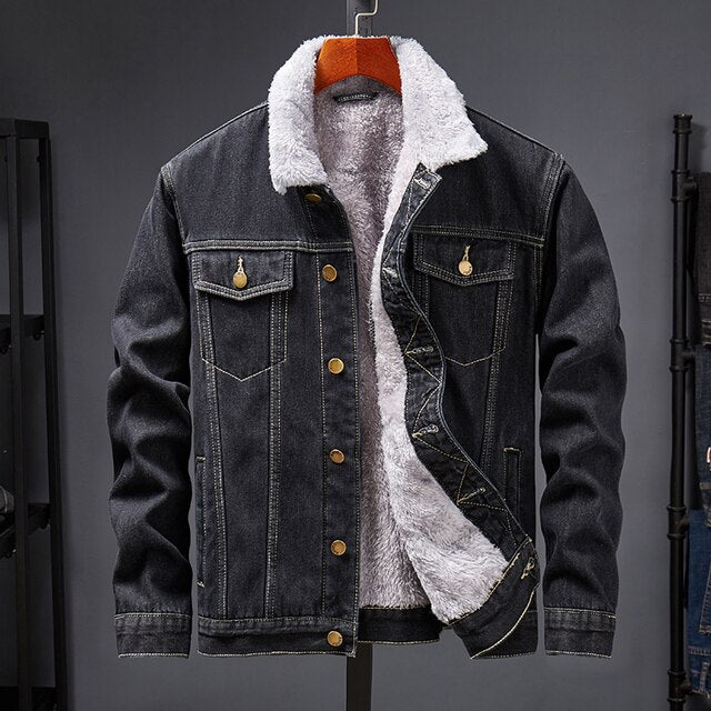 Antonios London Denim Jacket - AntoniosClothing - black