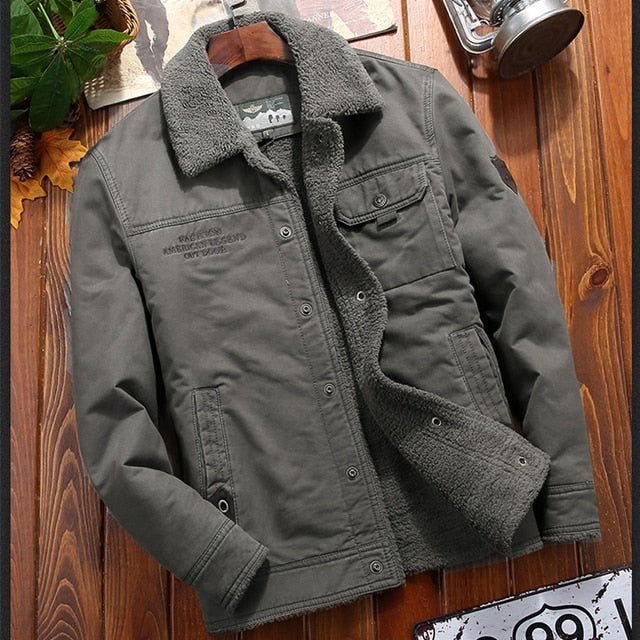 Antonios Lorenzo Cotton Jacket - AntoniosClothing - green