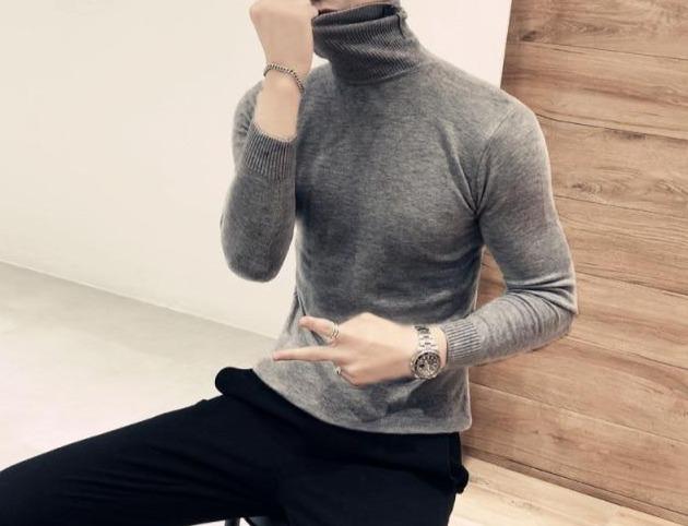 Antonios Marker Cotton Sweater - AntoniosClothing - Dark Grey