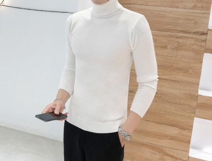 Antonios Marker Cotton Sweater - AntoniosClothing - white
