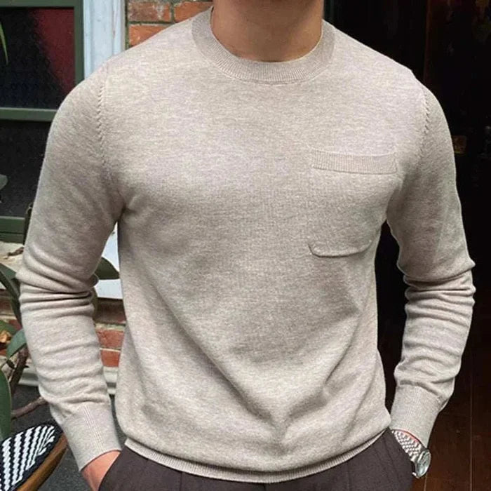 Antonios office premium sweater - AntoniosClothing - Camel