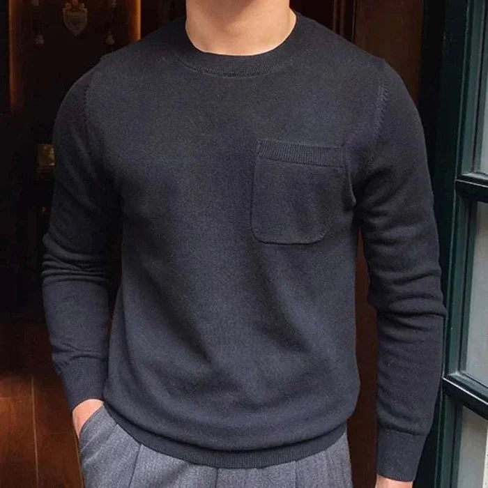 Antonios office premium sweater - AntoniosClothing - Black
