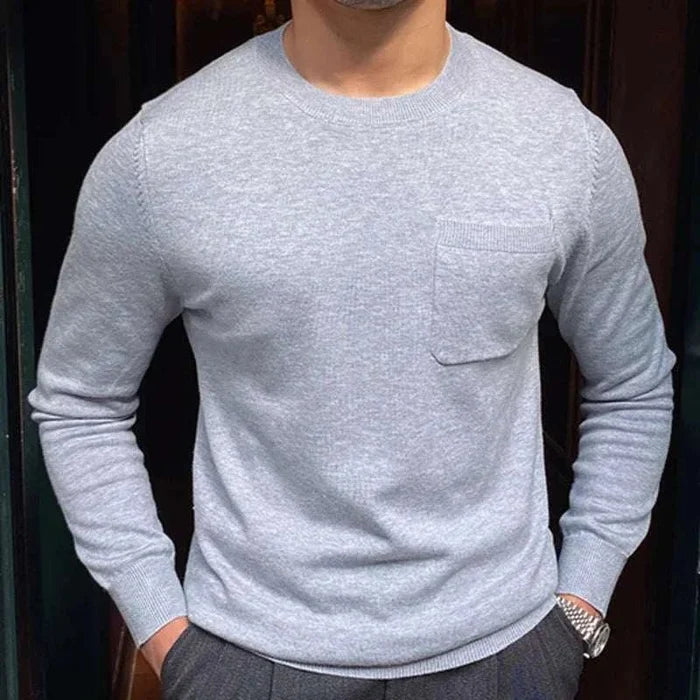 Antonios office premium sweater - AntoniosClothing - Gray
