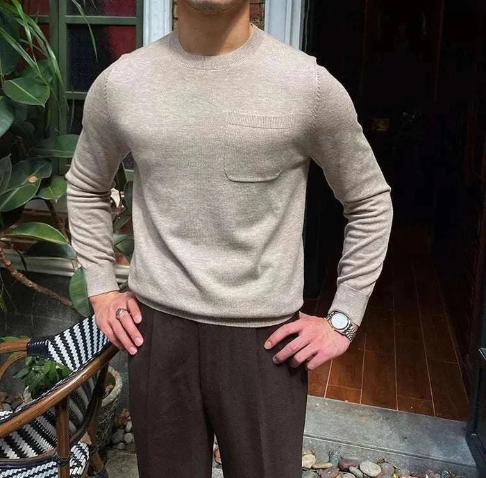 Antonios office premium sweater - AntoniosClothing - Gray