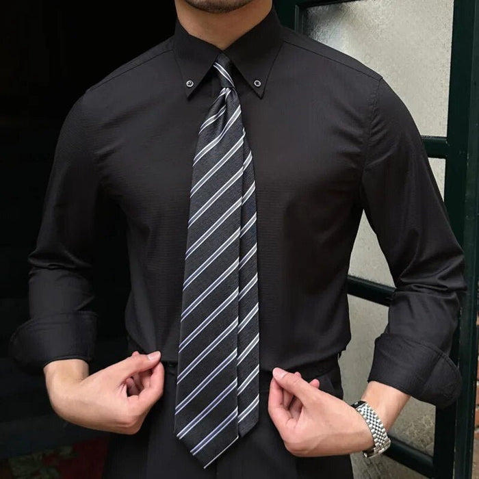 Antonios Oxford Shirt - AntoniosClothing - White Only Shirt