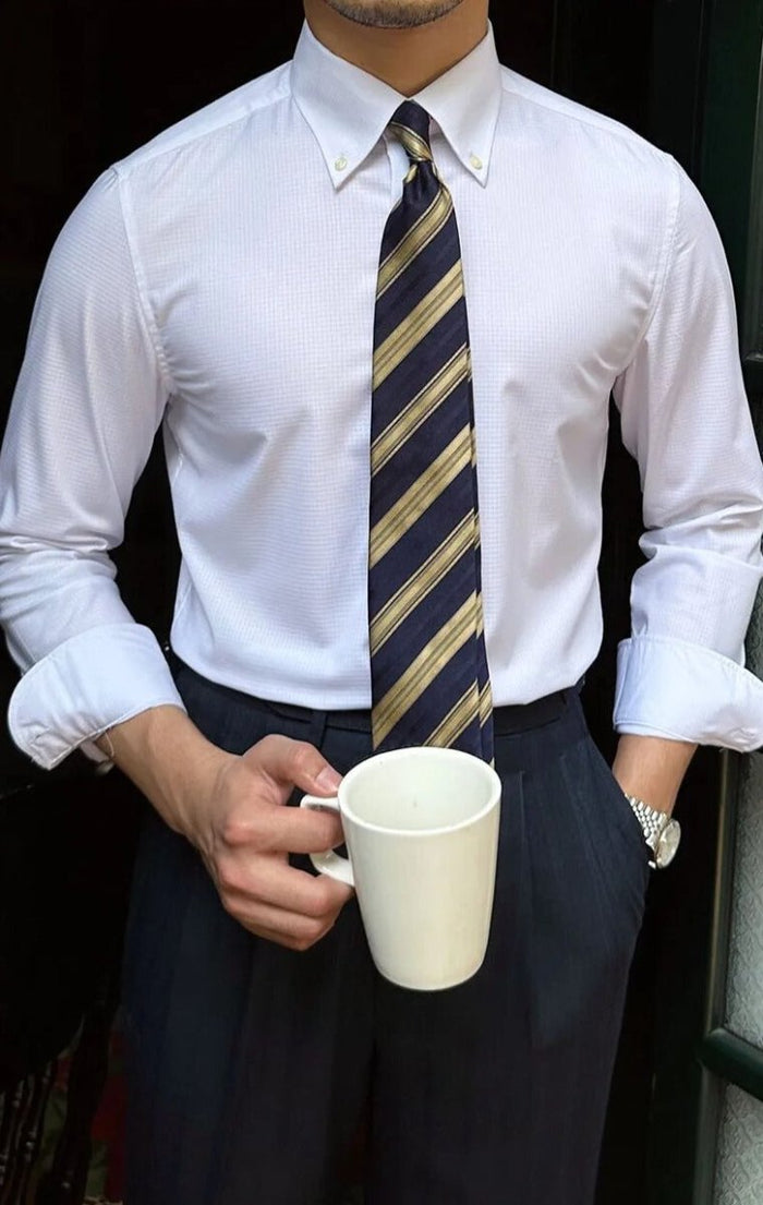 Antonios Oxford Shirt - AntoniosClothing - White Only Shirt