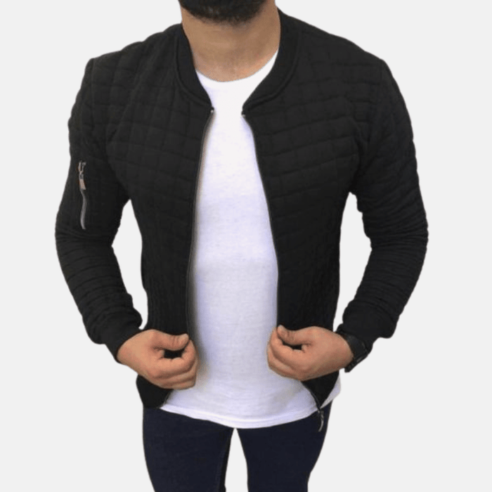 Antonios Parker Slim Fit Jacket - AntoniosClothing - black
