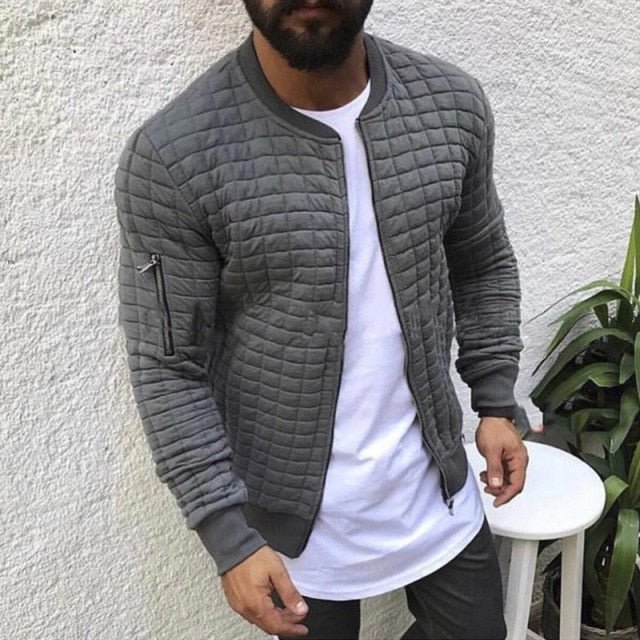 Antonios Parker Slim Fit Jacket - AntoniosClothing - grey
