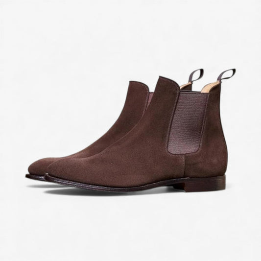 Antonios Premium Chelsea Boots - AntoniosClothing - coffee