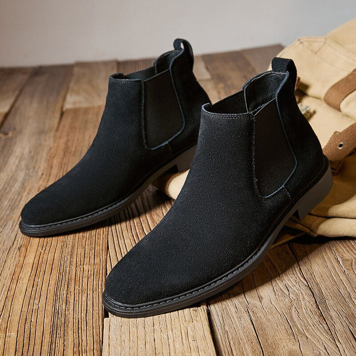 Antonios Premium Chelsea Boots - AntoniosClothing - black