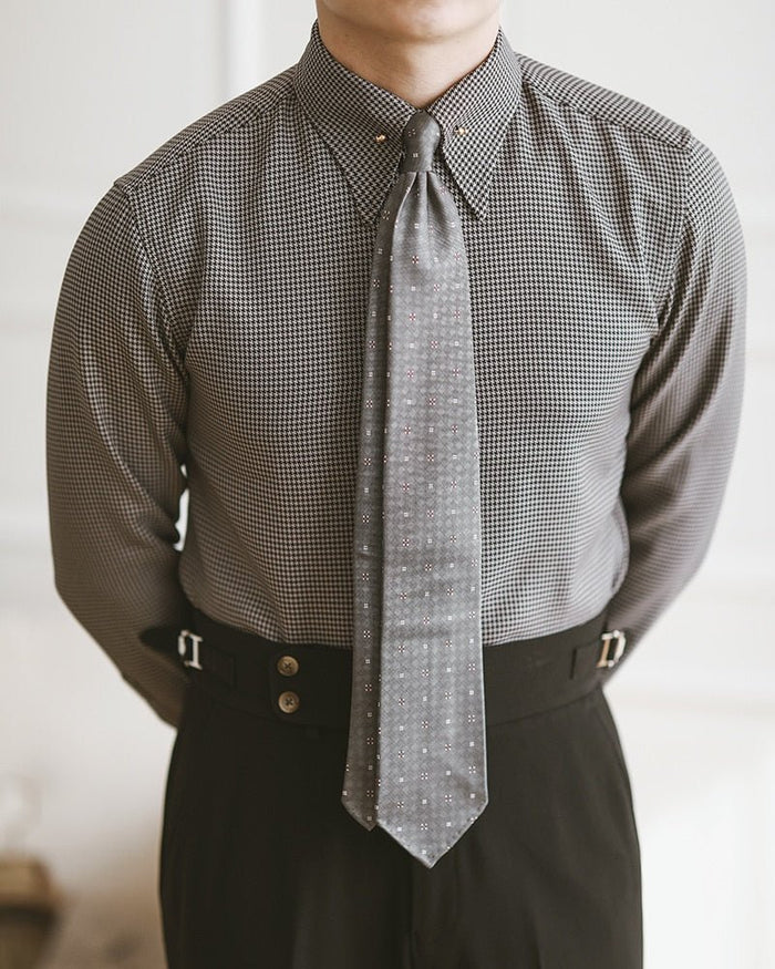 Antonios Premium Office Shirt - AntoniosClothing - Grey