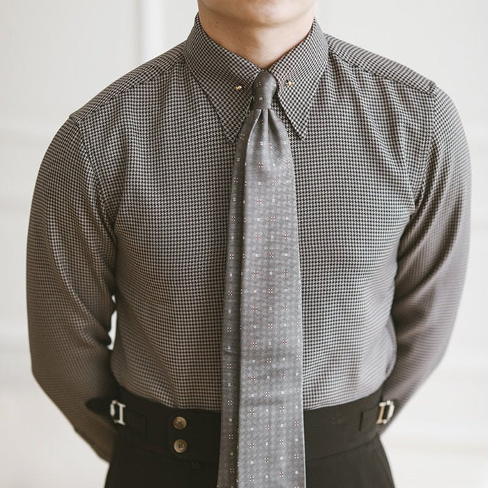 Antonios Premium Office Shirt - AntoniosClothing - Grey