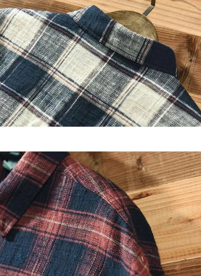 Antonios pure cotton summer shirt - AntoniosClothing - Sapphire