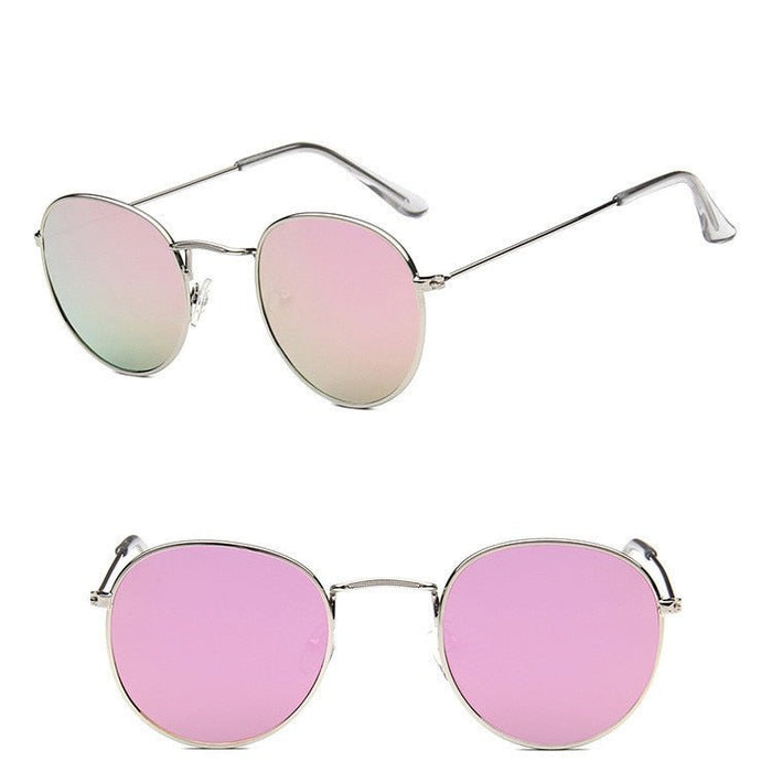 Antonios Retro Sunglasses - AntoniosClothing - SilverPink