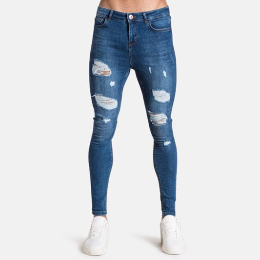 Antonios Roby Slim Fit Jeans - AntoniosClothing - Dark blue