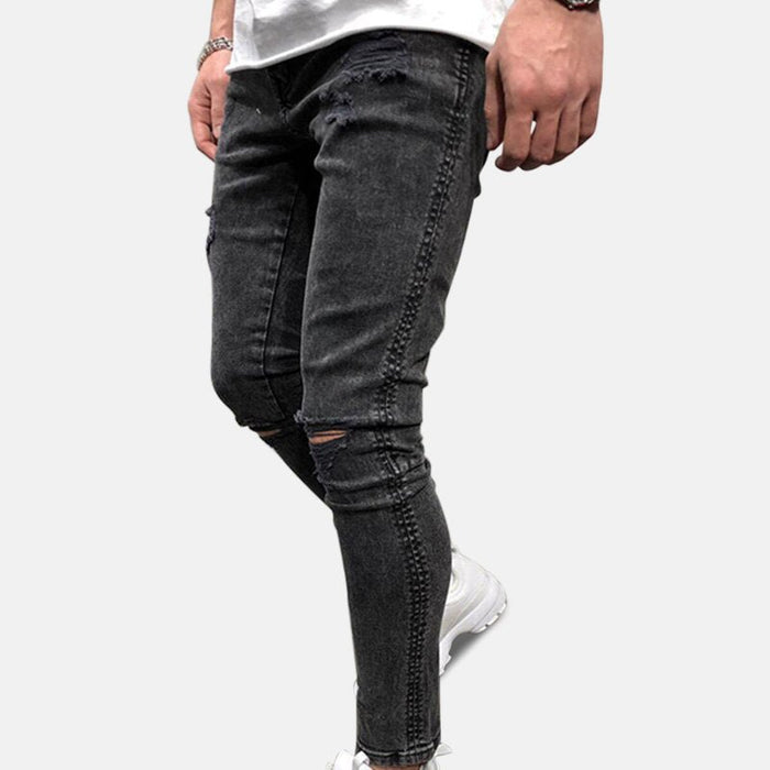 Antonios Skinny Denim Jeans - AntoniosClothing - black
