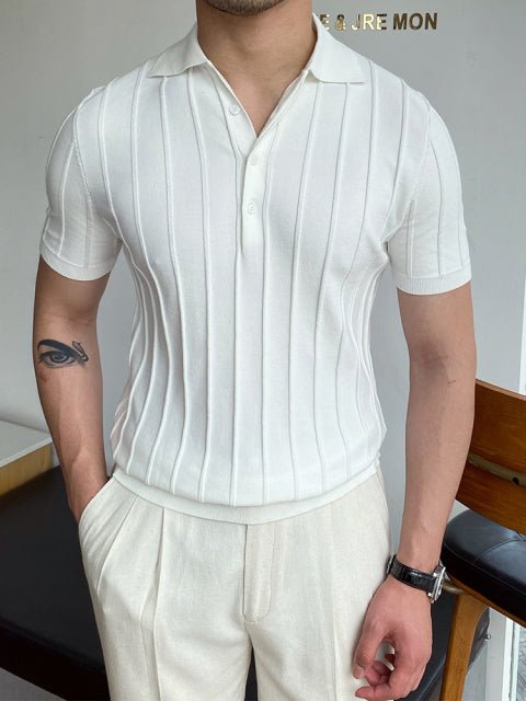 Antonios Slim T-Shirt - AntoniosClothing - White