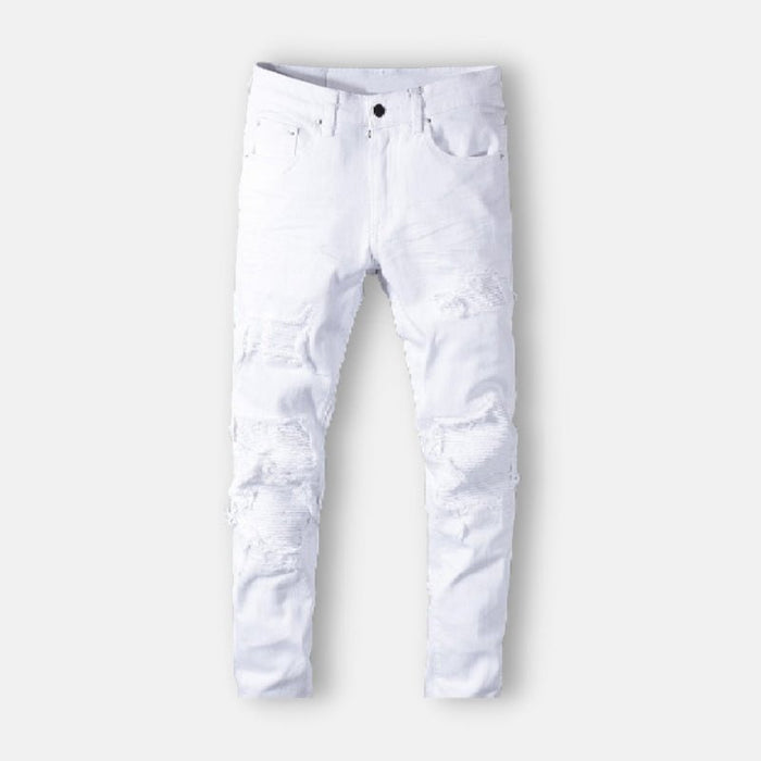 Antonio Streetwear Jeans - AntoniosClothing - White
