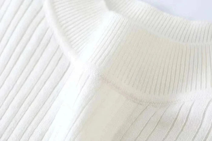 Antonios striped jacquard knit sweater - AntoniosClothing - Green