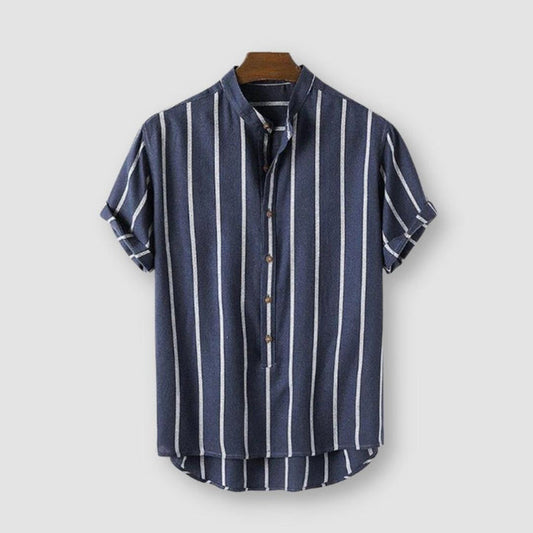 Antonios Summer Cotton Shirt - AntoniosClothing - White