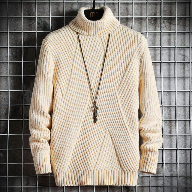 Antonios Turtleneck Sweater - AntoniosClothing - Khaki