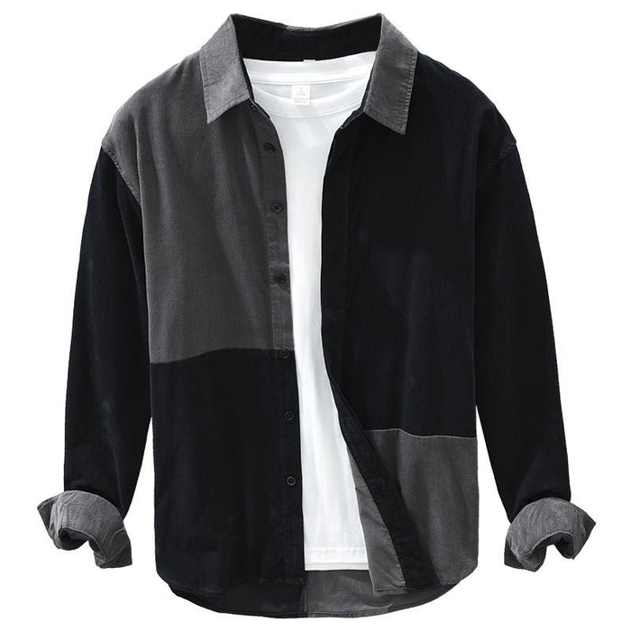 Antonios Urban Cotton Jacket - AntoniosClothing - Blue