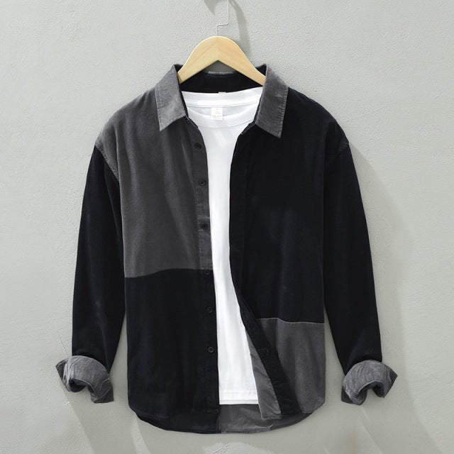 Antonios Urban Cotton Jacket - AntoniosClothing - Blue
