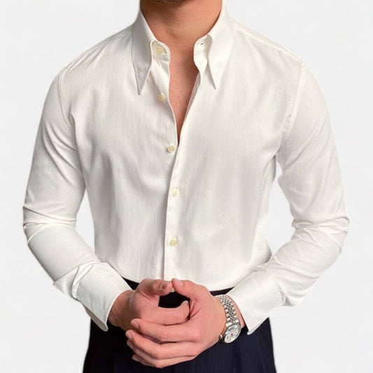 Antonios Wedding Shirt - AntoniosClothing - White