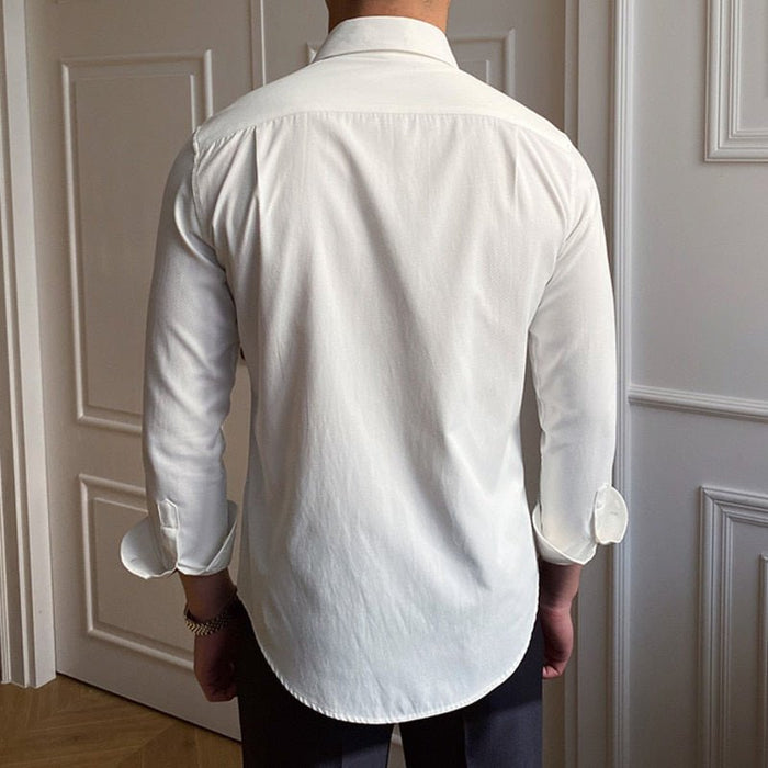 Antonios Wedding Shirt - AntoniosClothing - White