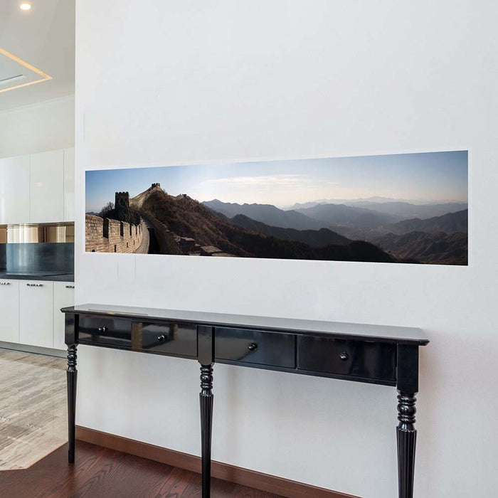 84 inch Great Wall Decal Installed in Foyer
